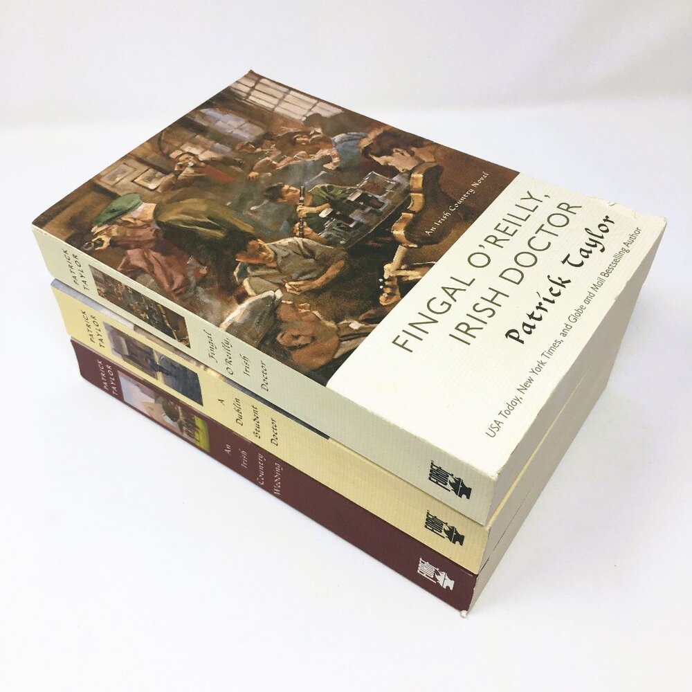 Bundle of Three Patrick Taylor Irish Country Novels Softbound Paperback Books